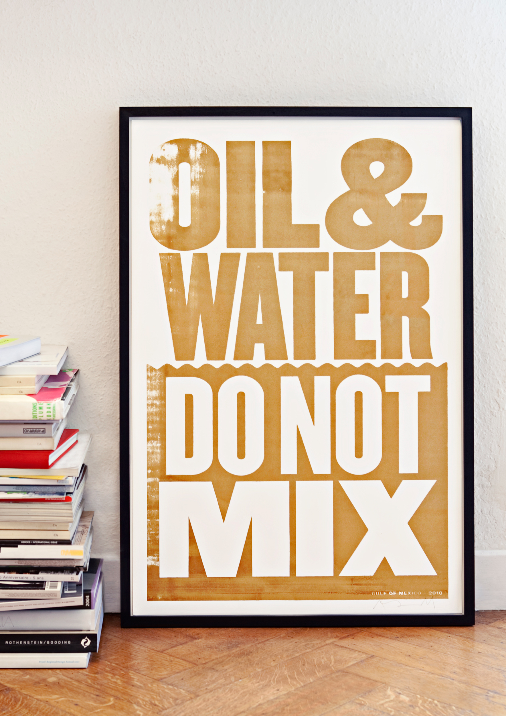 Image result for anthony burrill oil poster